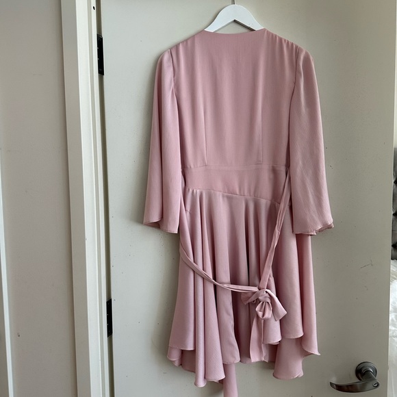KEEPSAKE The Label Pink Wrap Mini Dress - Picture 5 of 6